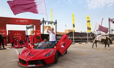 Ferrari Qatar Leads 70th Anniversary Celebrations in the GCC with First-Of-Its-Kind Parade